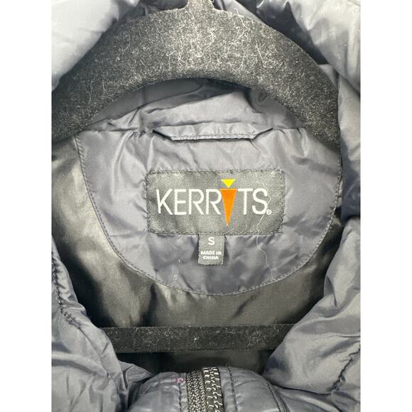 Kerrits Equestrian Vest with horse print quilting Size Small Black - Picture 2 of 7